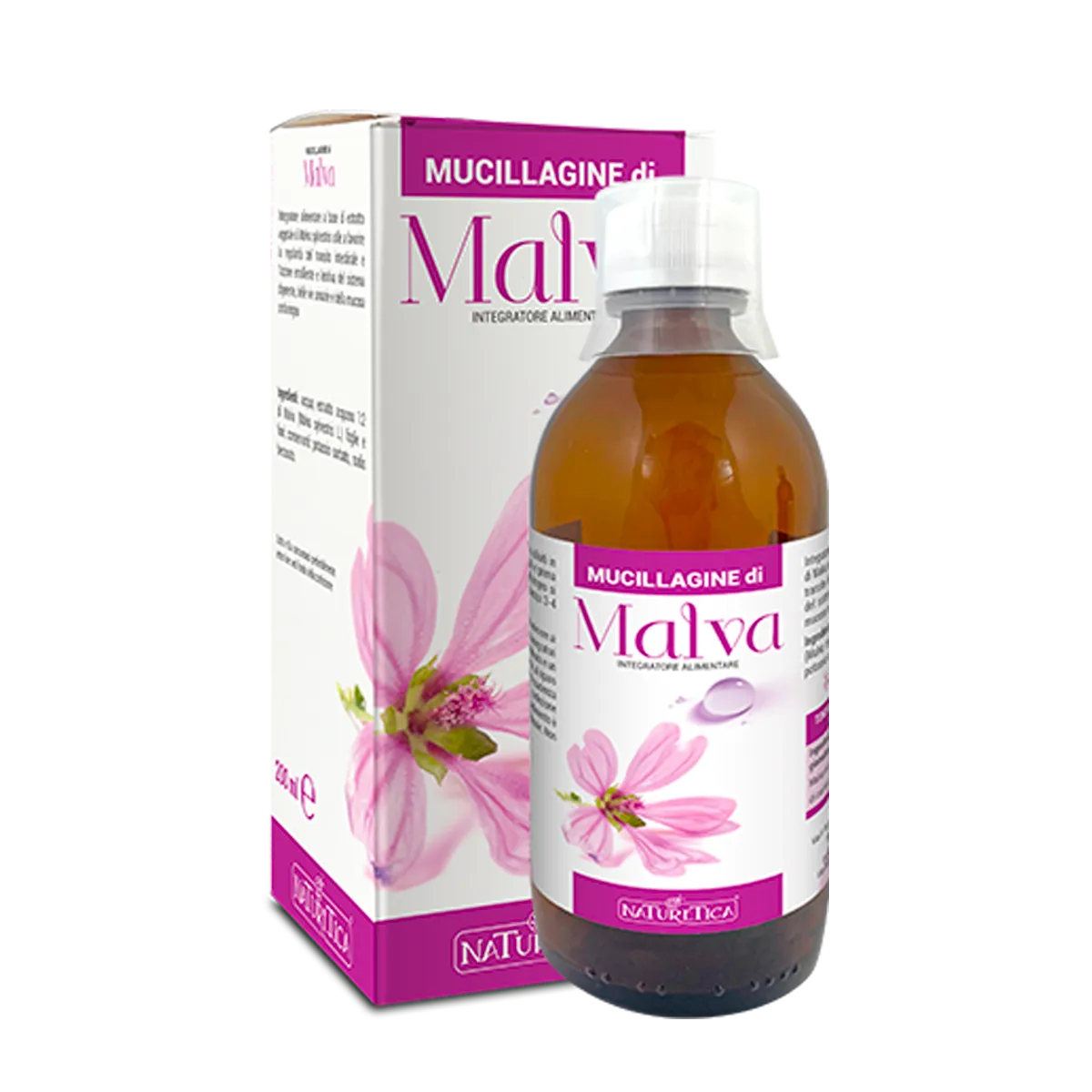 Naturetica Bielli Mucillagine di Malva integratore gola