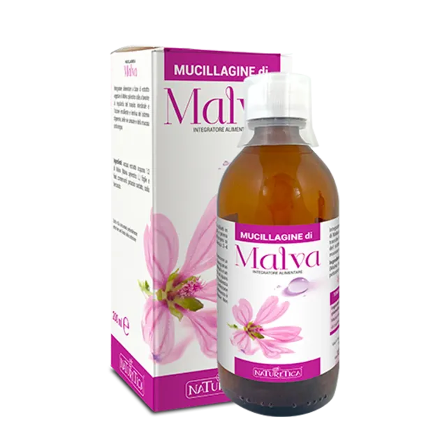 Naturetica Bielli Mucillagine di Malva integratore gola
