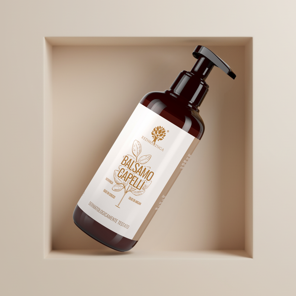 RedMoringa Balsamo Capelli Moringa Argan Cocco Volumizzante