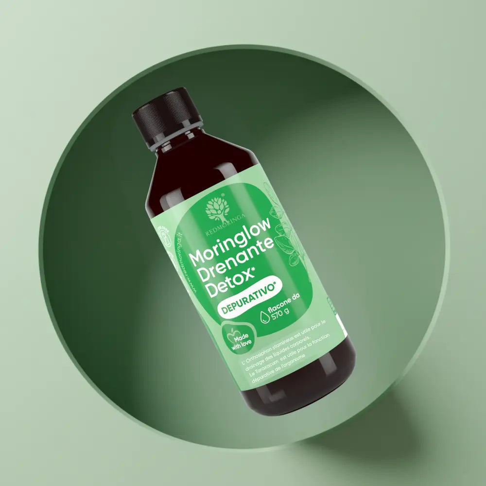 RedMoringa Moringlow Drenante Liquido Detox 500 ml 11 erbe