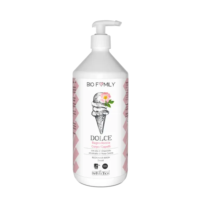 Naturetica Bielli Biofamily Bagno Doccia Dolce vaniglia pH fisiologico