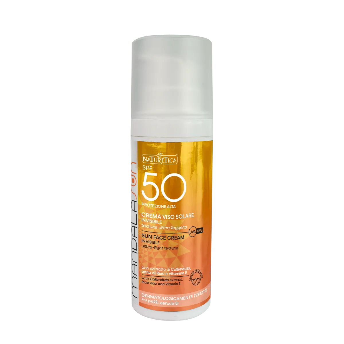Naturetica Bielli Mandala Sun crema viso SPF 50