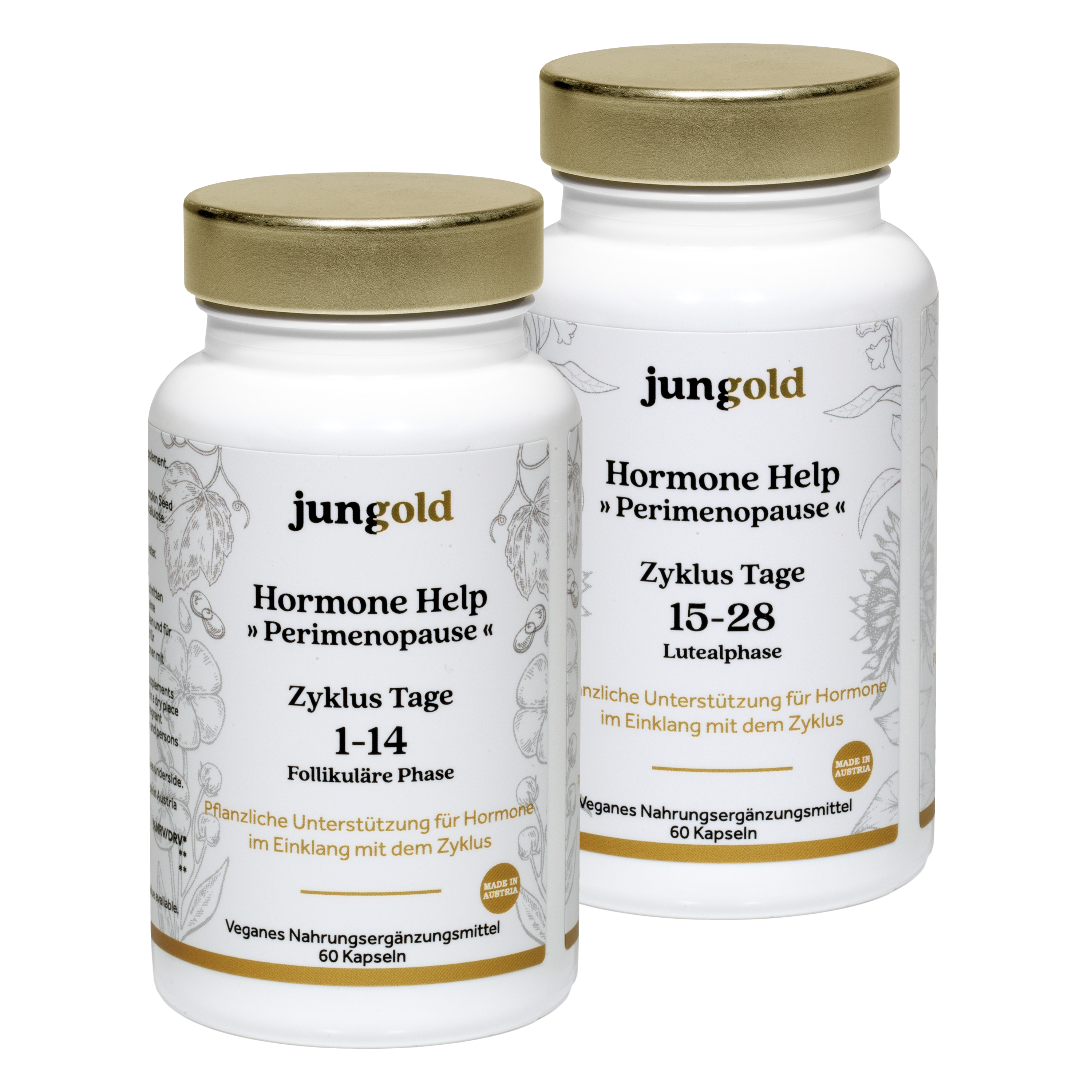 Jungold Hormone Help Perimenopause integratore vegano