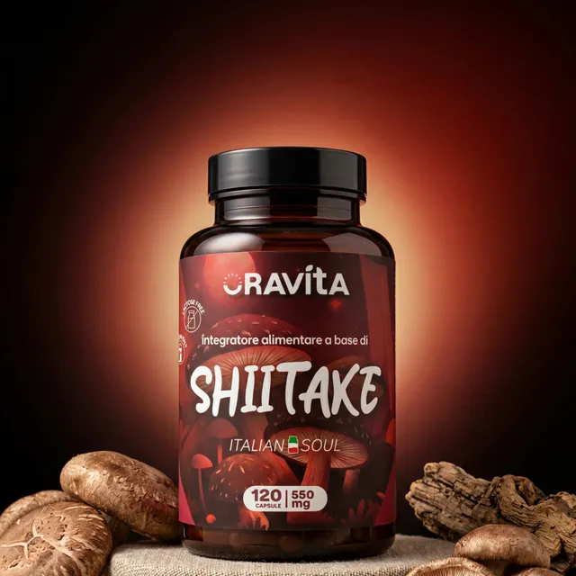 Oravita Shiitake Estratto Titolato capsule 1 flacone difese