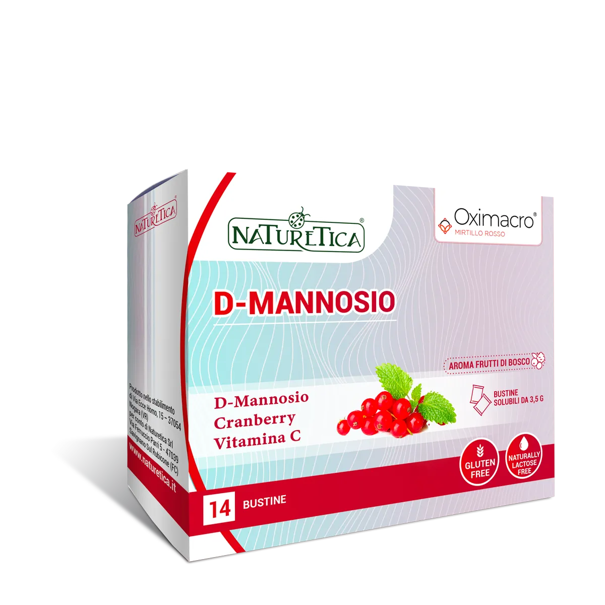 Naturetica D-Mannosio Cranberry bustine vie urinarie