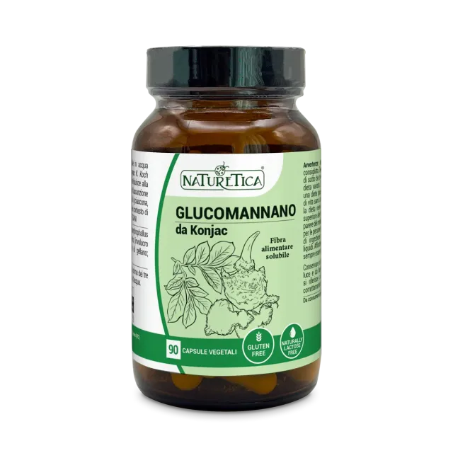 Naturetica Bielli Glucomannano Integratore Konjac saziante