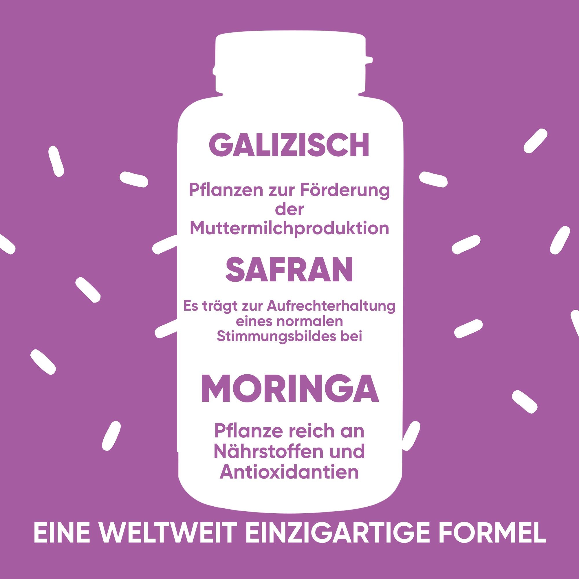 RedMoringa Post Partum capsule galega zafferano 1 flacone