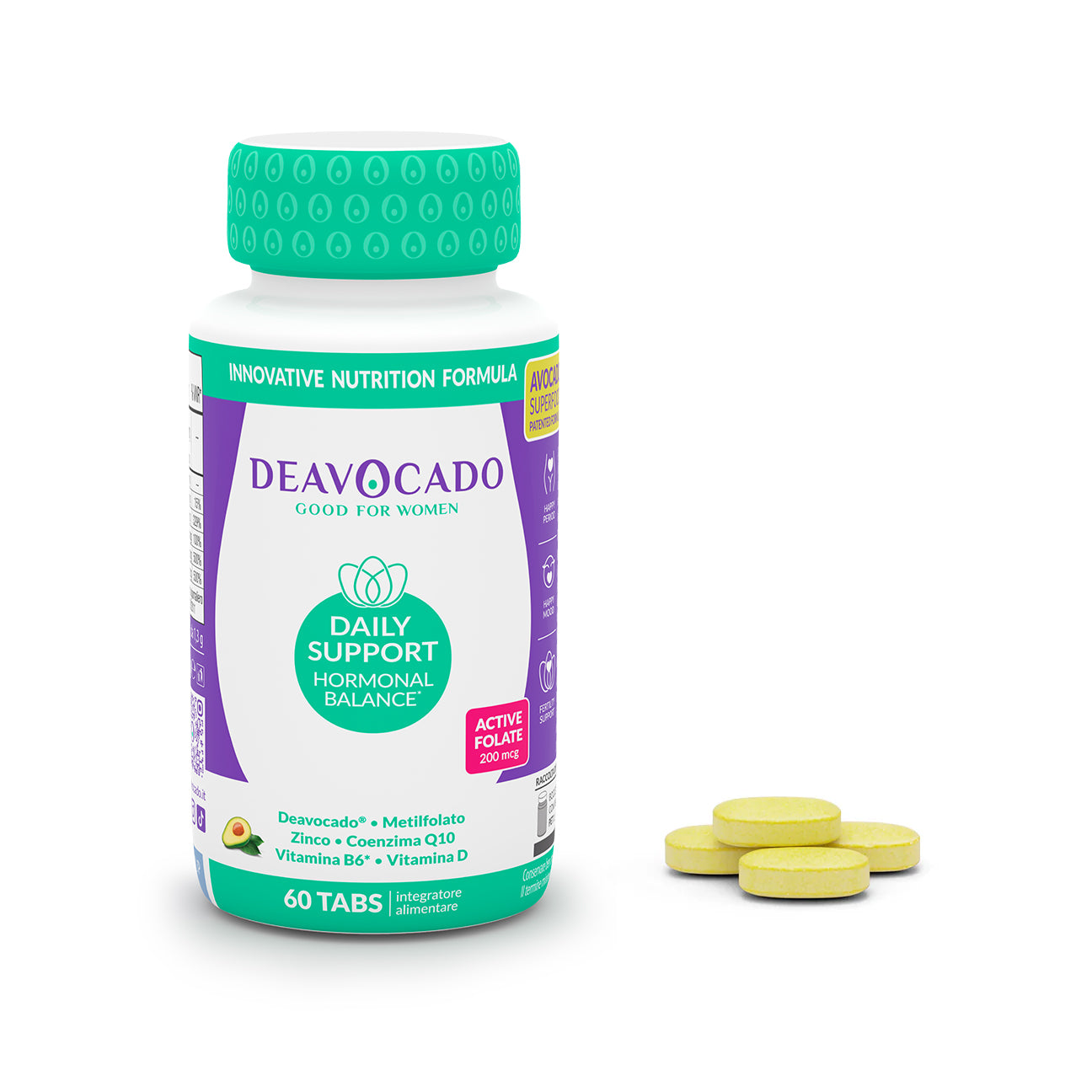 Deavocado Daily Support integratore compresse equilibrio ormonale