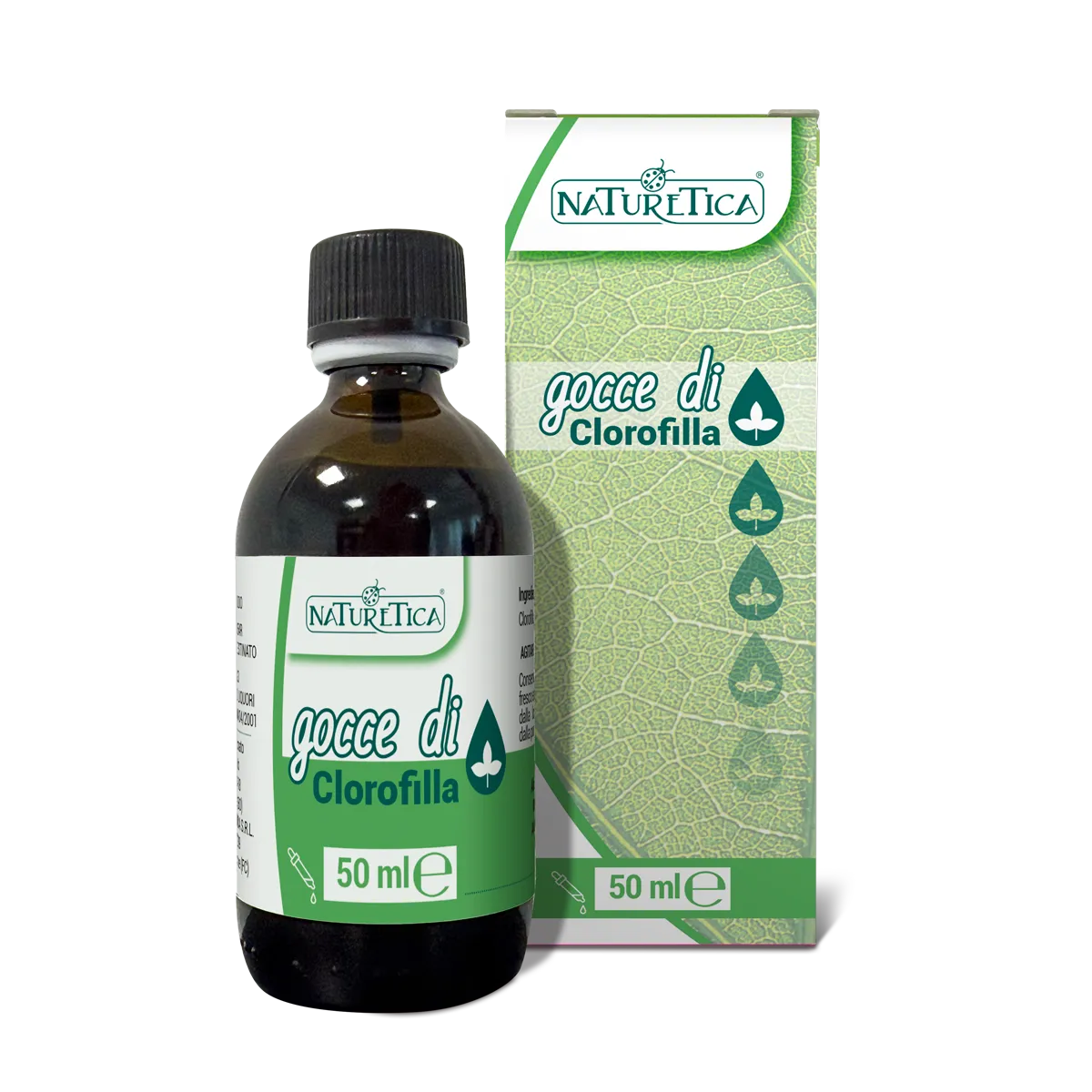 Naturetica Bielli Gocce di Clorofilla integratore liquido vegano