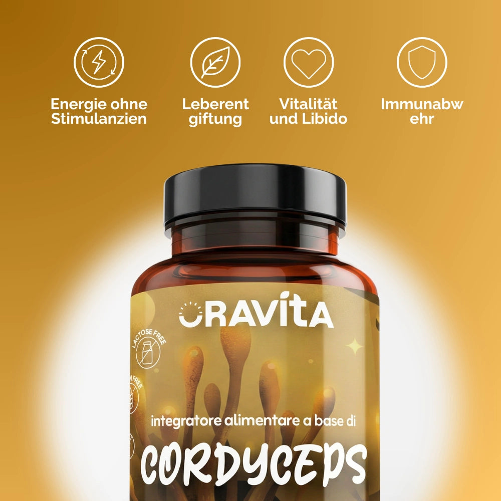 Oravita Cordyceps Estratto Titolato capsule 1 flacone energia