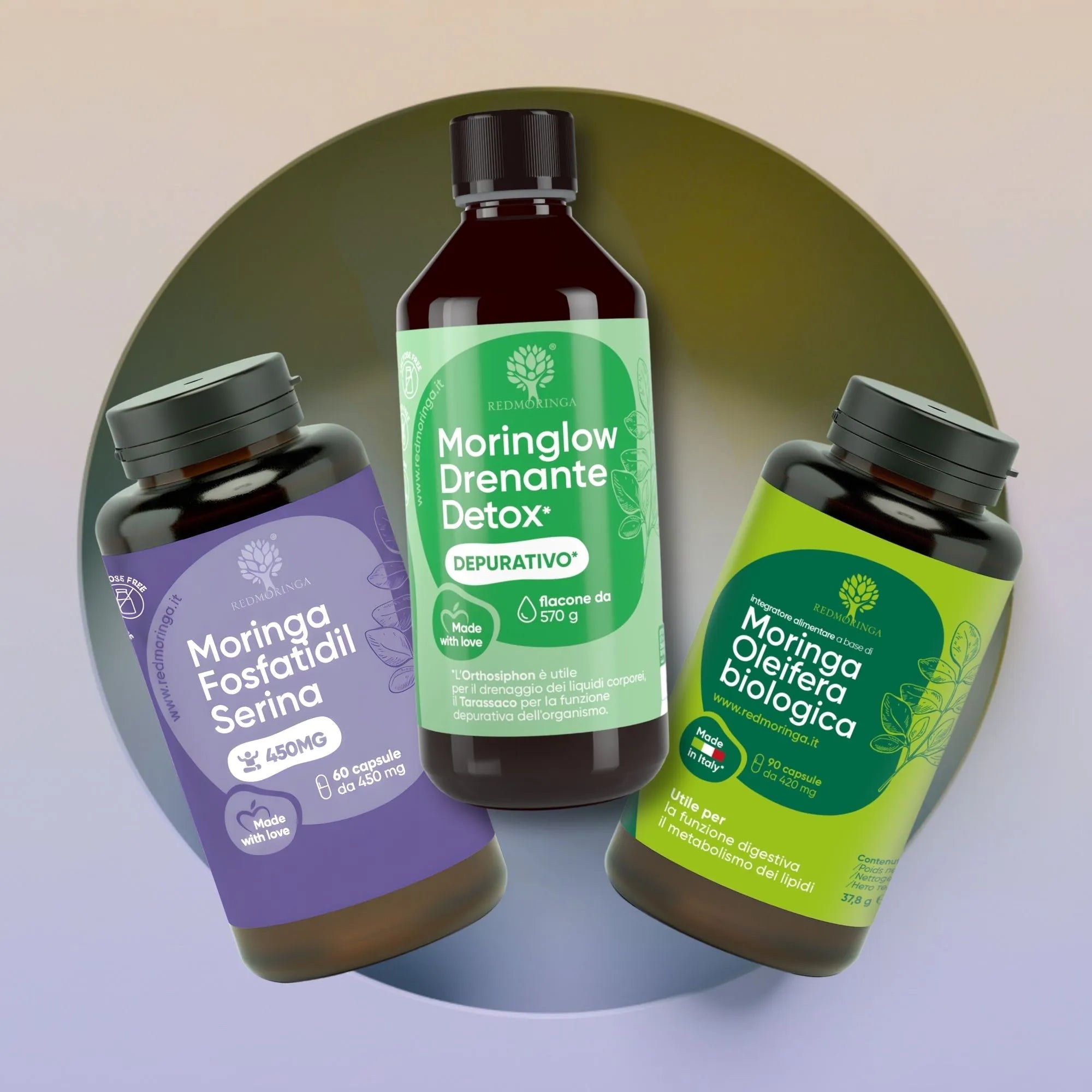 RedMoringa Low Cortisolo Trattamento Stress Fosfatidilserina