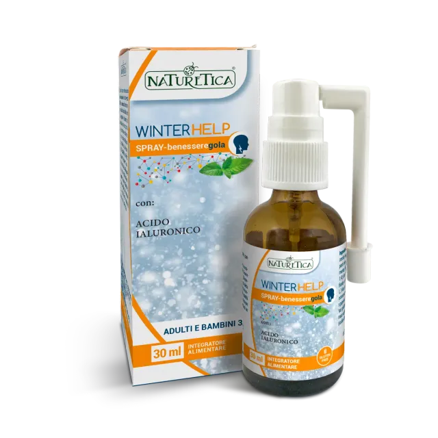 Naturetica Winter Help Benessere Gola integratore per la gola acido ialuronico