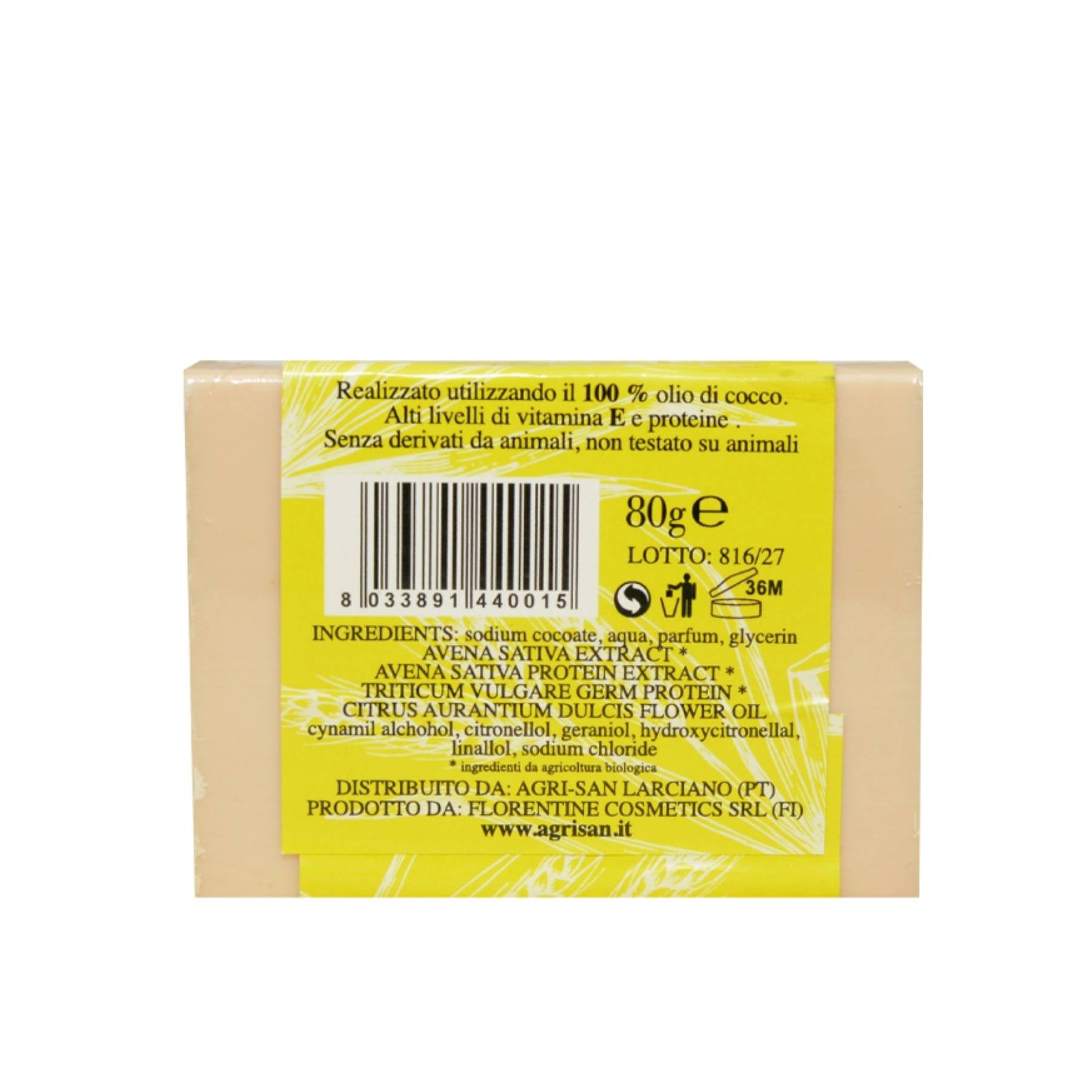 Agri-San Avena saponetta dermolenitiva vitamina E