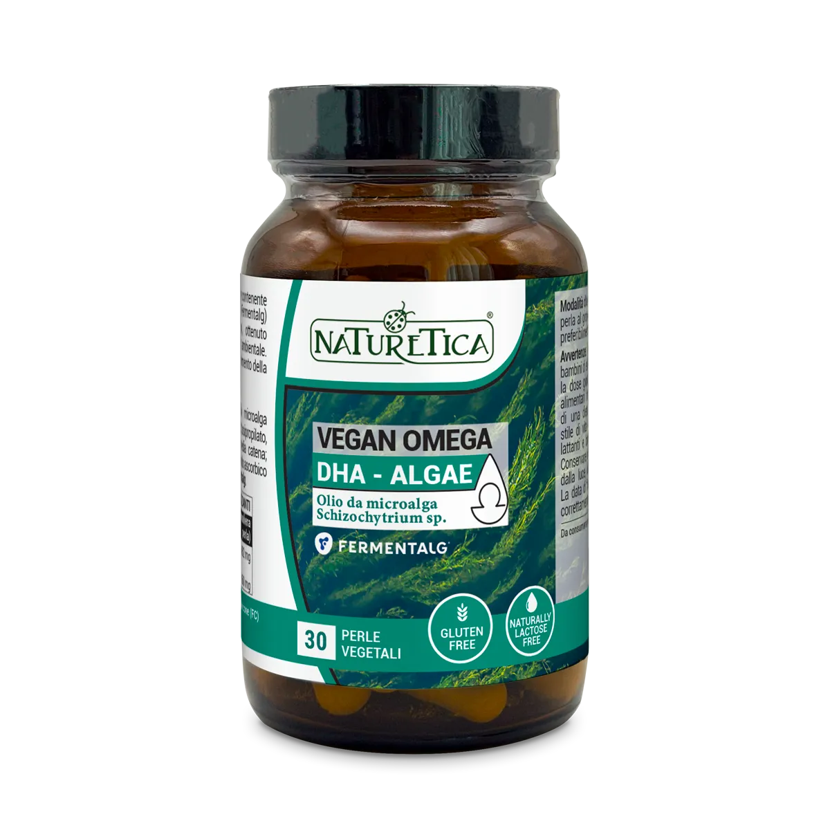 Naturetica Bielli Vegan Omega DHA Algae integratore microalghe