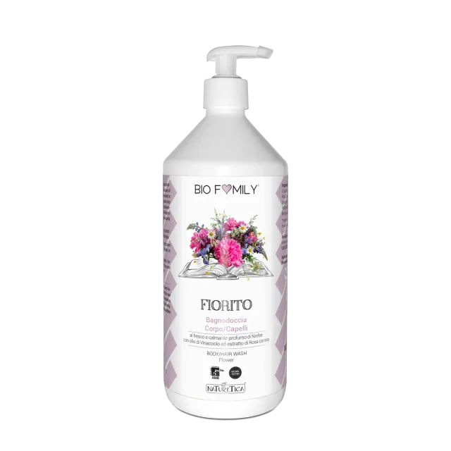 Naturetica Bielli Biofamily Fiorito bagno doccia delicato