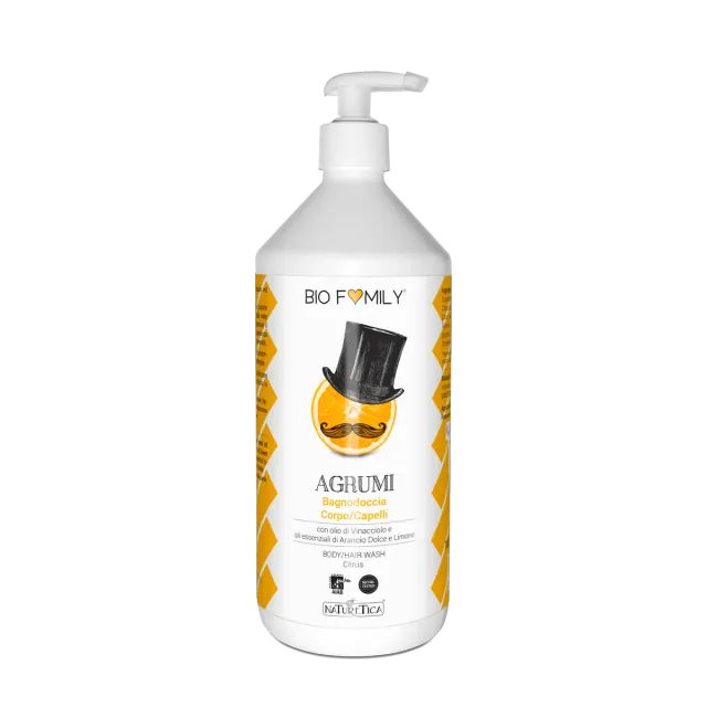 Naturetica Bielli Biofamily bagno doccia agrumi pH fisiologico