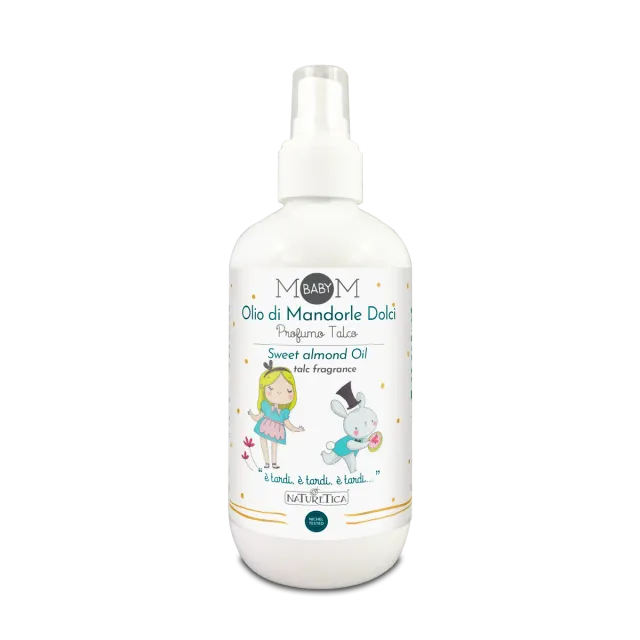 Naturetica Bielli Olio Mandorle Dolci Talco Massaggio Neonato