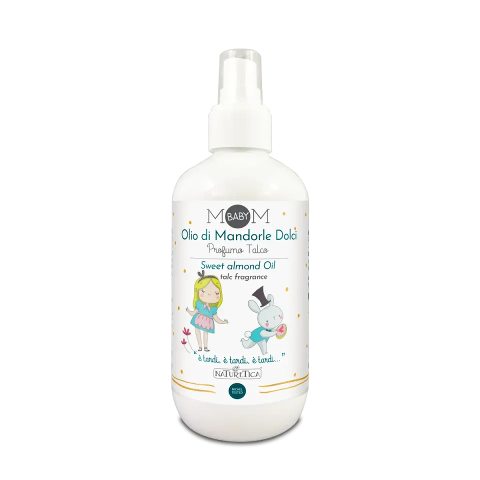 Naturetica Bielli Olio Mandorle Dolci Talco Massaggio Neonato