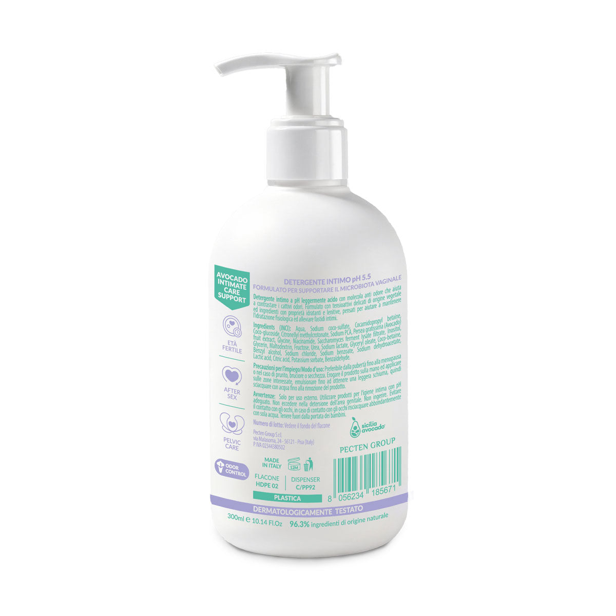 Deavocado Daily Support pack ormonale intimo e corpo 3 pezzi