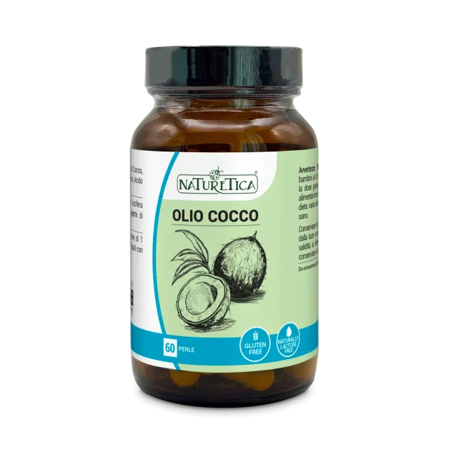 Naturetica Bielli Olio di Cocco 60 perle integratore MCT