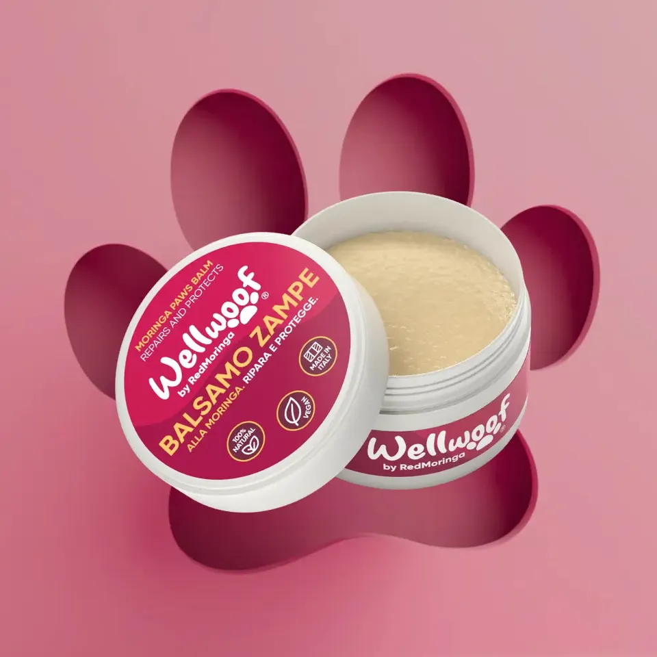 WellWoof Crema Zampe Cani Gatti Naturale 70 ml Cuscinetti