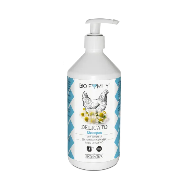Naturetica Bielli Biofamily Delicato shampoo uso frequente