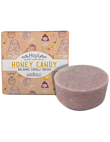 Naturetica Bielli Hopi Honey Candy balsamo solido miele capelli secchi