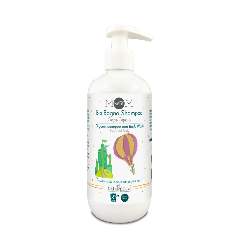 Naturetica Bielli Bio Bagno Shampoo Bambini delicato calendula