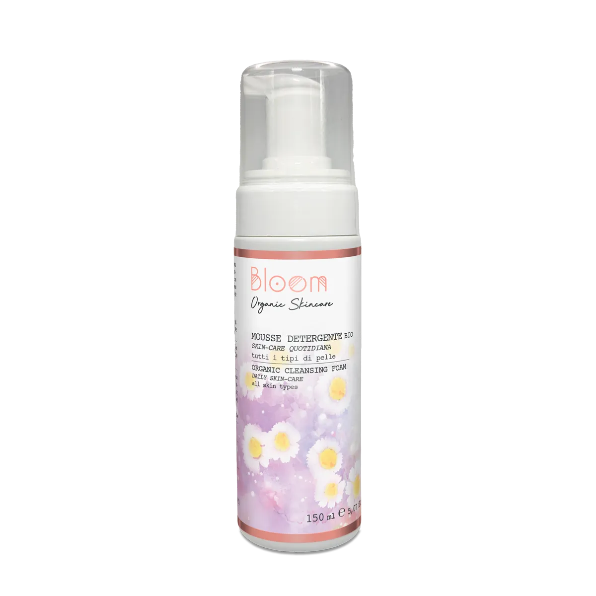 Naturetica Bielli Bloom mousse detergente viso bio