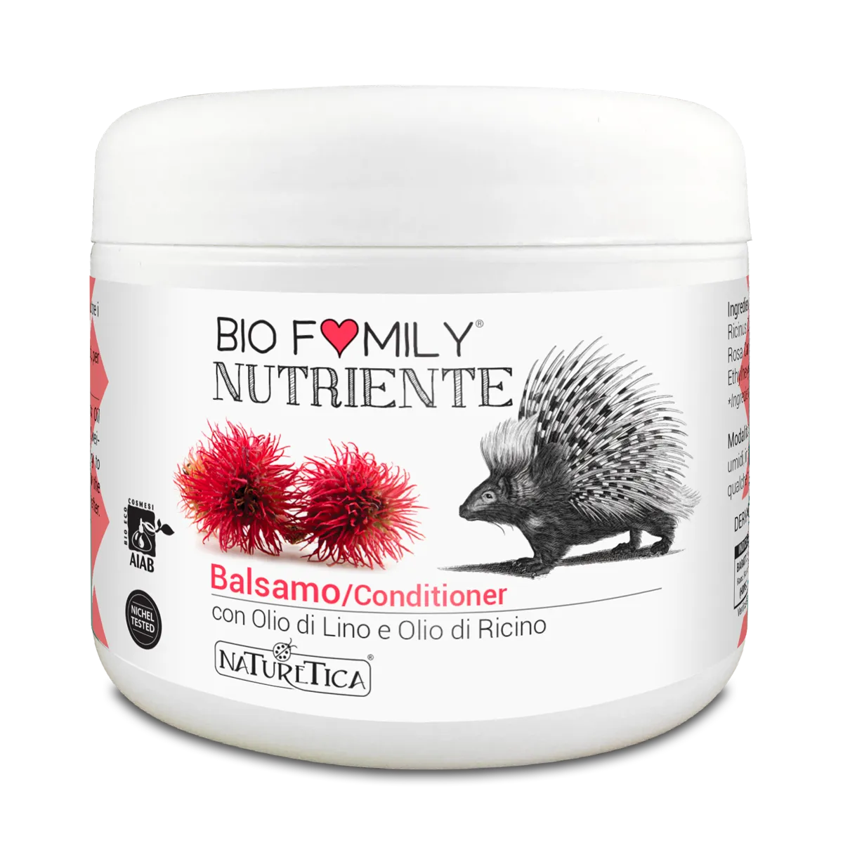 Naturetica Bielli Biofamily Nutriente balsamo capelli secchi
