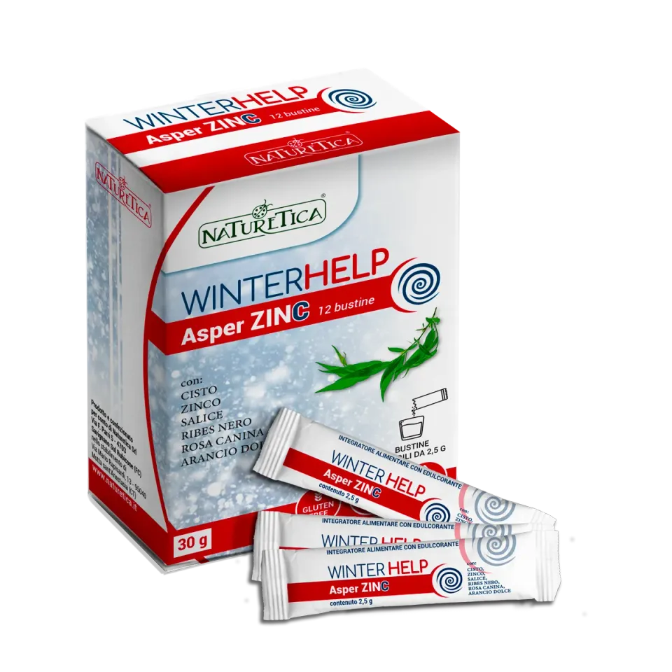 Naturetica Winter Help Asper Zinc integratore difese immunitarie