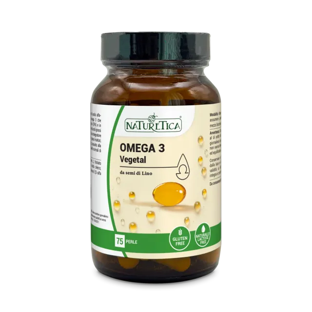 Naturetica Bielli Omega 3 Vegetal Integratore Olio di Lino Colesterolo