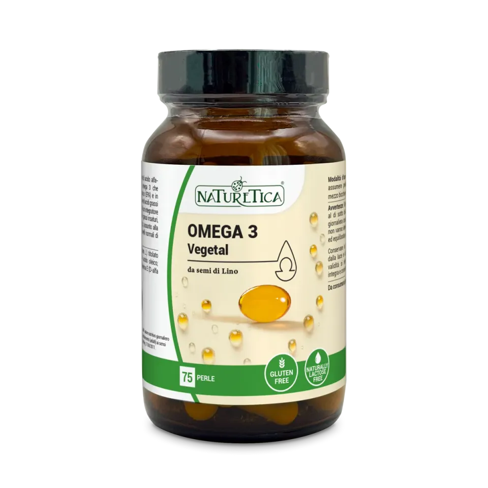 Naturetica Bielli Omega 3 Vegetal Integratore Olio di Lino Colesterolo