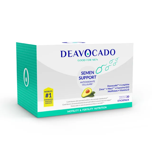 Deavocado Semen Support integratore fertilità uomo 30 bustine