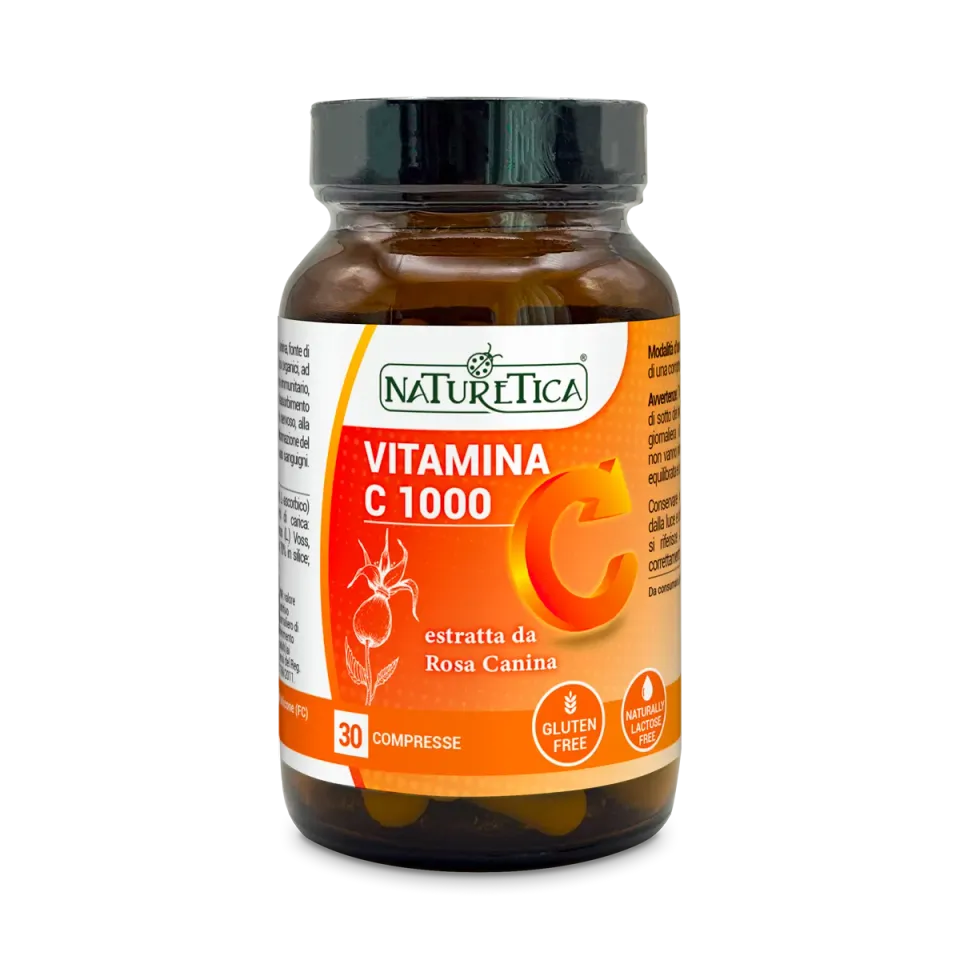 Naturetica Bielli Vitamina C 1000 Integratore Rosa Canina