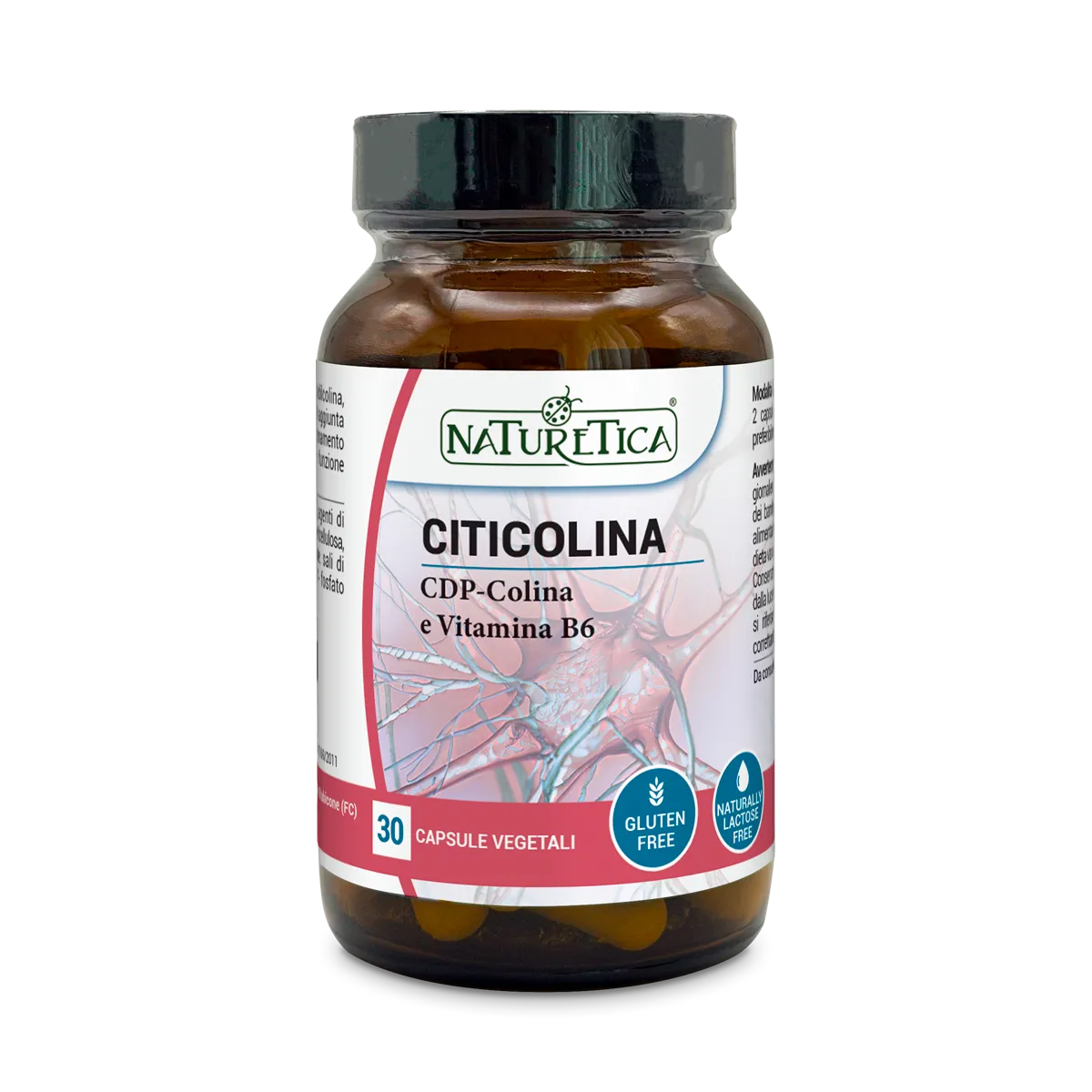 Naturetica Bielli Citicolina integratore alto dosaggio vegano