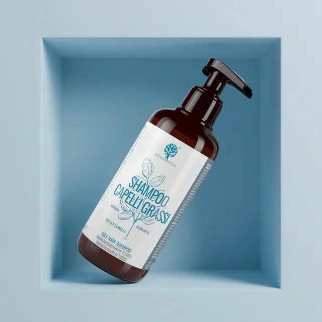 RedMoringa Shampoo Capelli Grassi Bio Moringa Amamelide