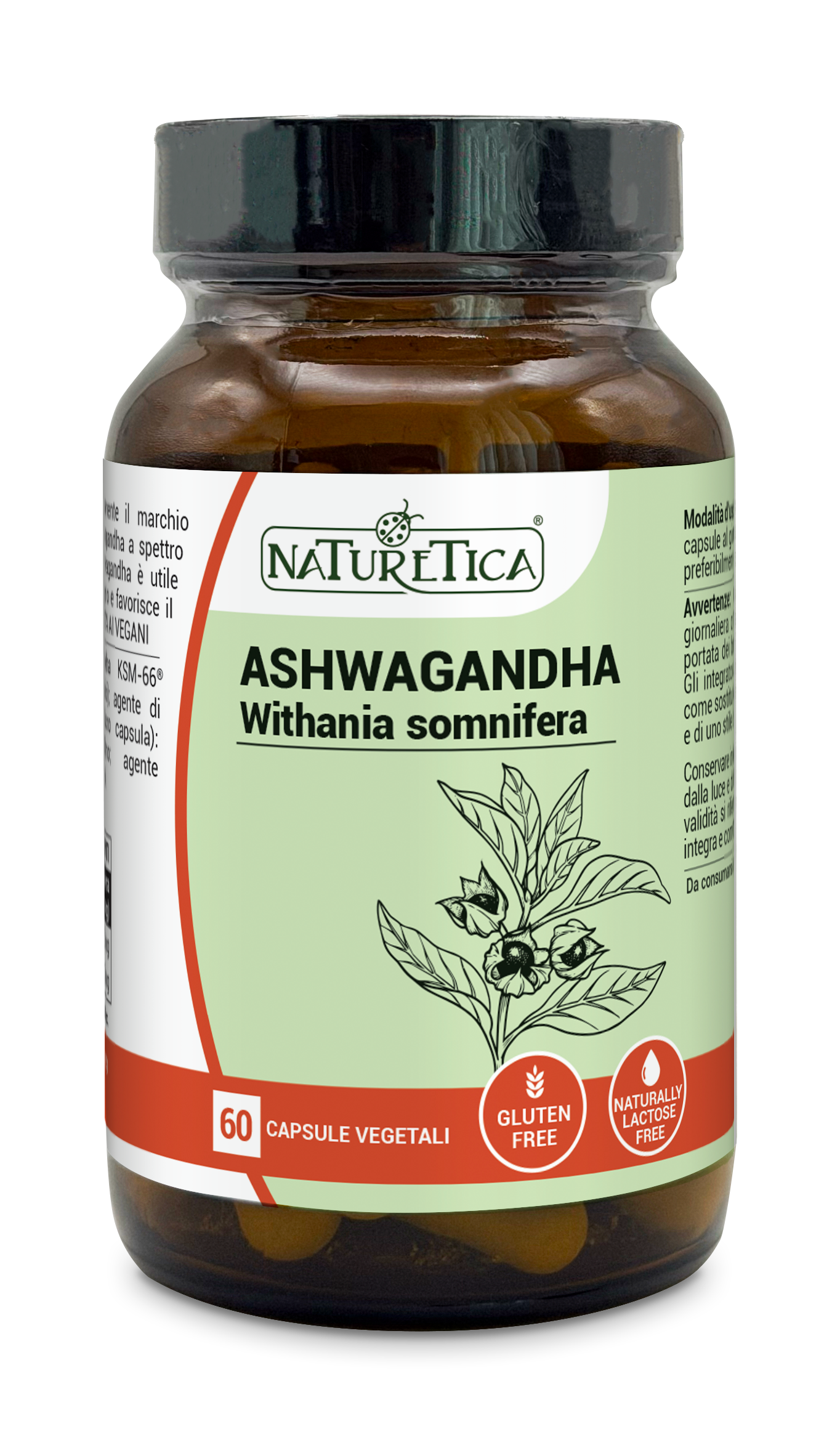 Naturetica Bielli Ashwagandha Withania somnifera integratore stress