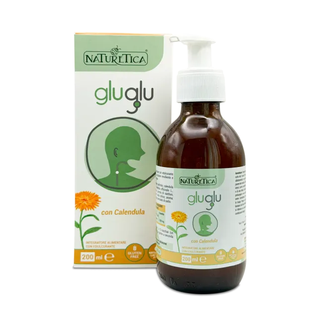 Naturetica Bielli GluGlu spray orale calendula gusto fragola
