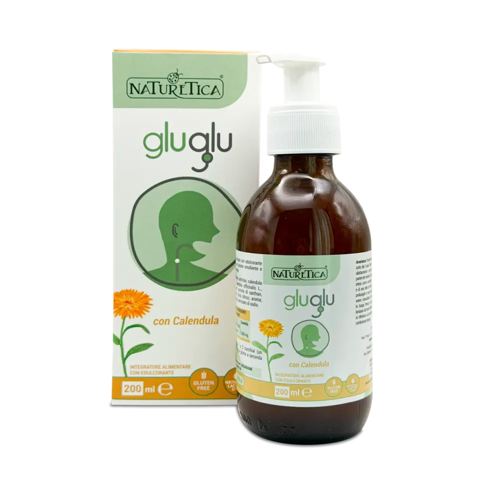 Naturetica Bielli GluGlu spray orale calendula gusto fragola