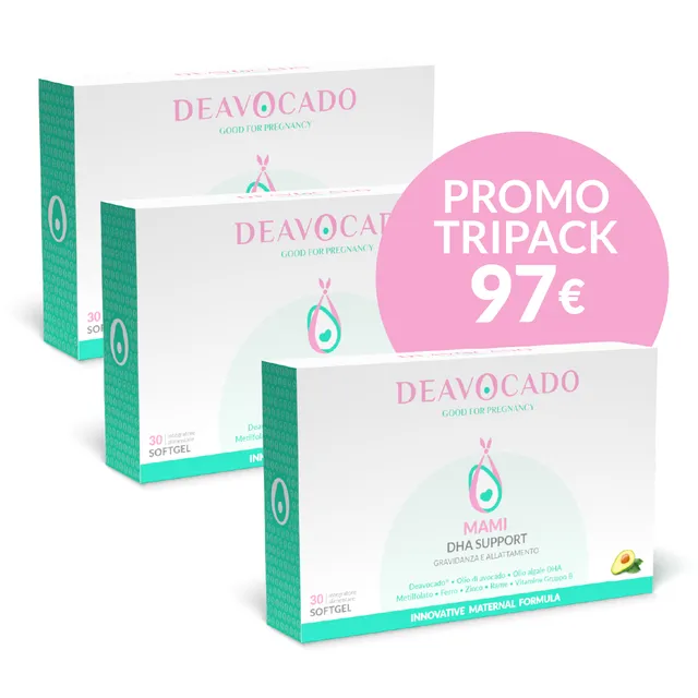 Deavocado Mami integratore gravidanza DHA 30 softgel