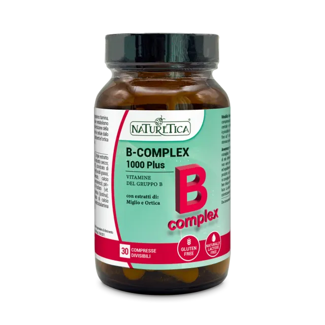 Naturetica Bielli B Complex 1000 Plus integratore miglio ortica