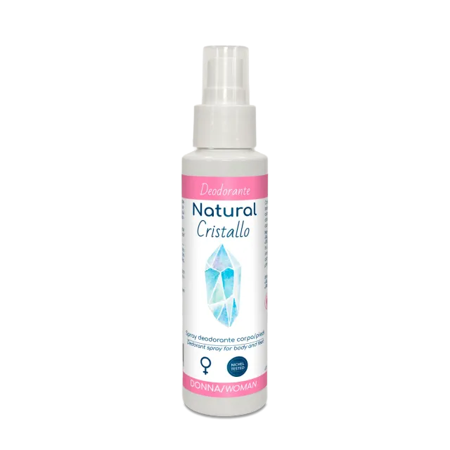 Naturetica Bielli Natural Cristallo deodorante donna floreale
