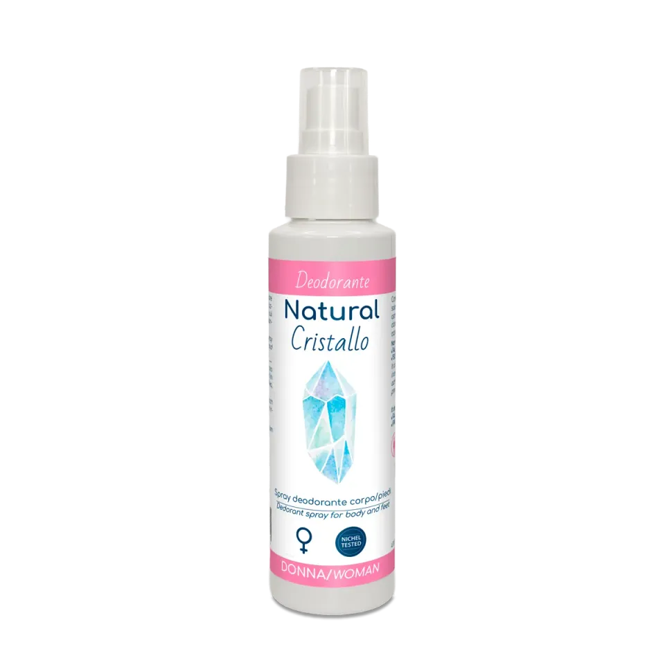 Naturetica Bielli Natural Cristallo deodorante donna floreale