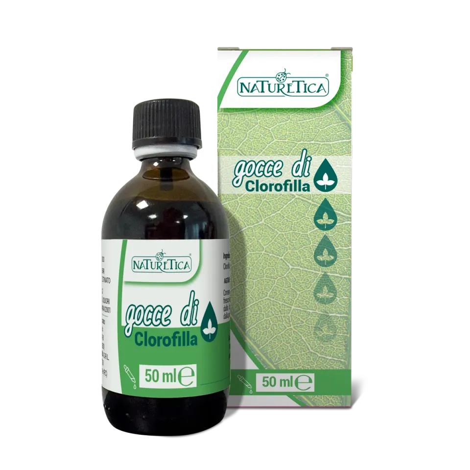 Naturetica Bielli Gocce di Clorofilla integratore liquido vegano