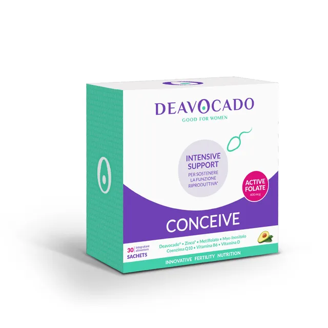 Deavocado Conceive integratore fertilità femminile 30 bustine