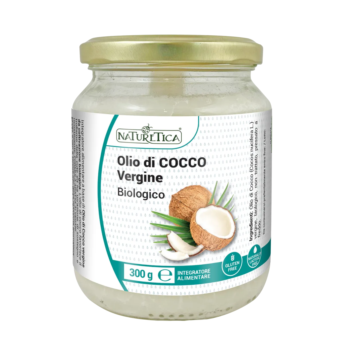 Naturetica Bielli Olio di Cocco Vergine Bio olio spremuto a freddo
