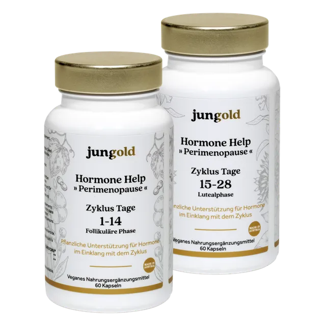 Jungold Hormone Help Perimenopause integratore vegano