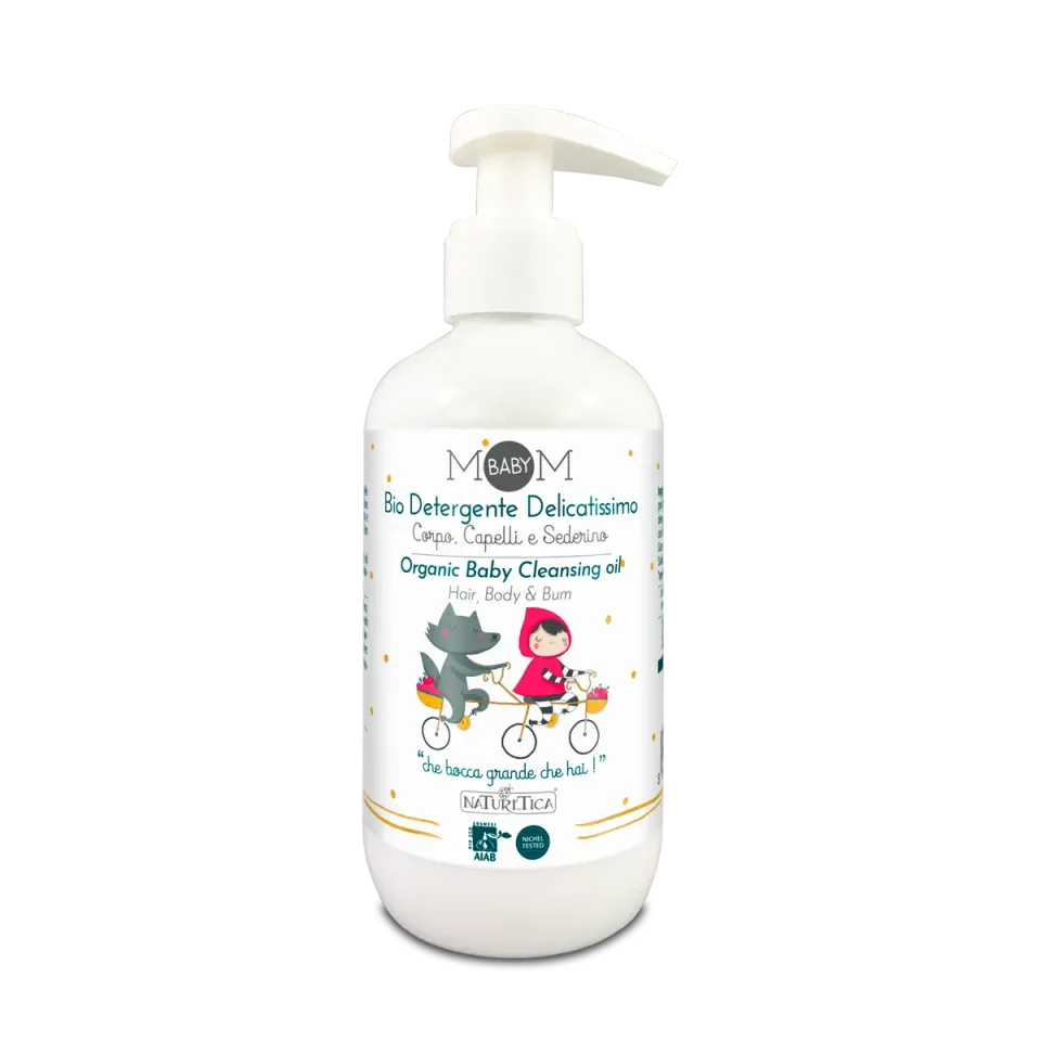 Naturetica Bielli Detergente Delicatissimo Bio corpo capelli neonato