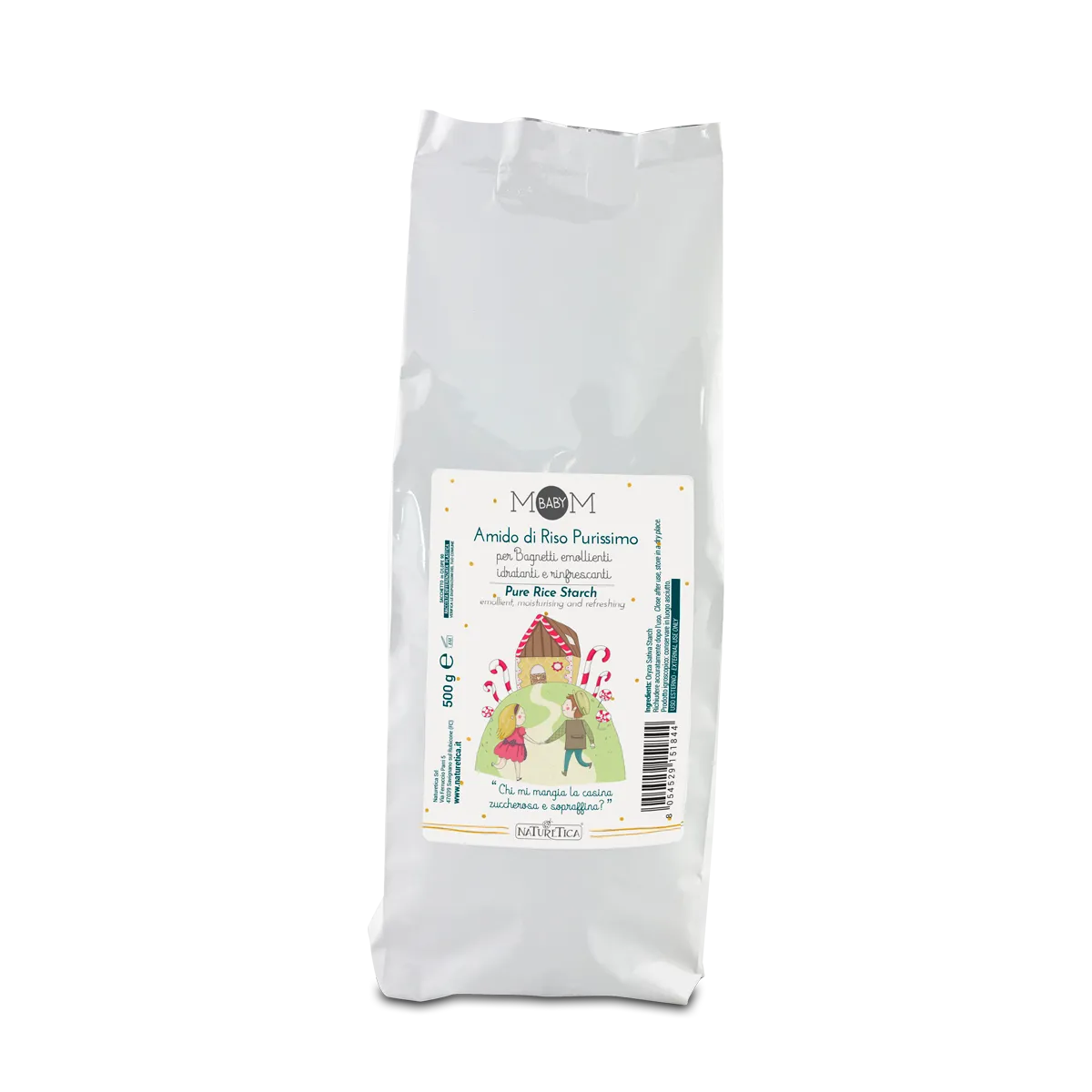 Naturetica Bielli Amido di Riso Purissimo bagno neonati